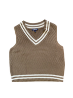 textured knit vest top to be sooo dark academia in