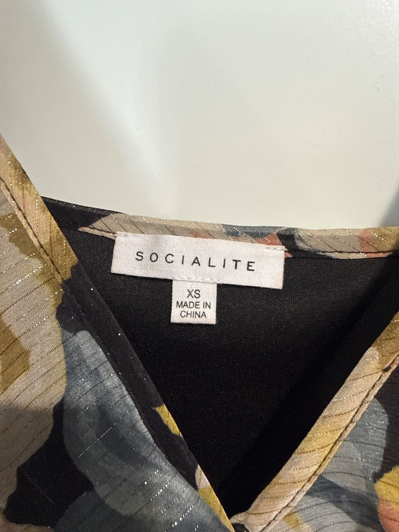 floral ruffled dress