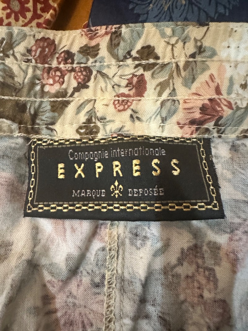 floral midi skirt with tags