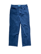 straight leg black jeans