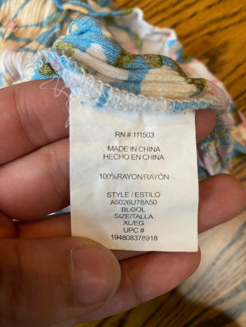 floral print sundress