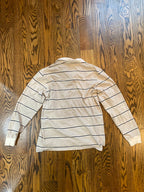 striped long sleeve rugby shirt