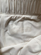 drawstring ivory tennis skirt