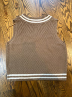 textured knit vest top to be sooo dark academia in