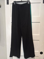 maje colorblock wide-leg pants