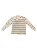 striped long sleeve rugby shirt