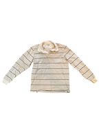 striped long sleeve rugby shirt