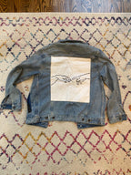 vintage denim jacket blue