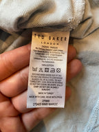 textured zip polo shirt