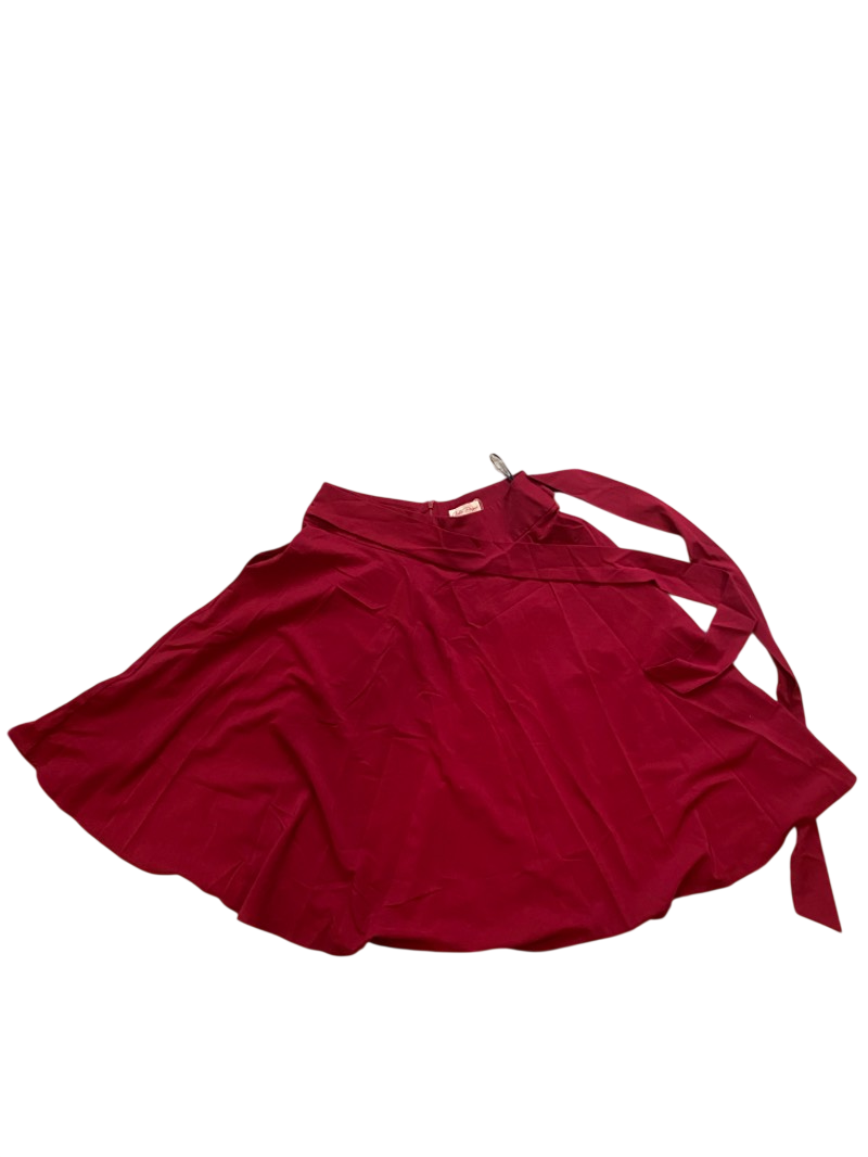 scarlet wrap skirt