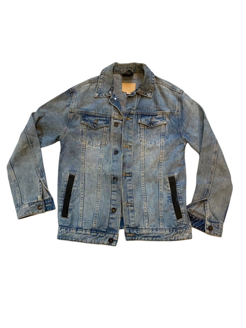 vintage denim jacket blue