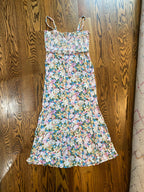 floral print sundress