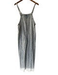 light wash denim overalls