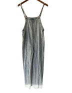 light wash denim overalls
