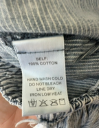 light wash denim overalls