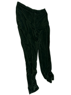green velvet plus size pants