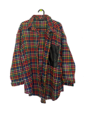 rainbow houndstooth jacket great for personality hires