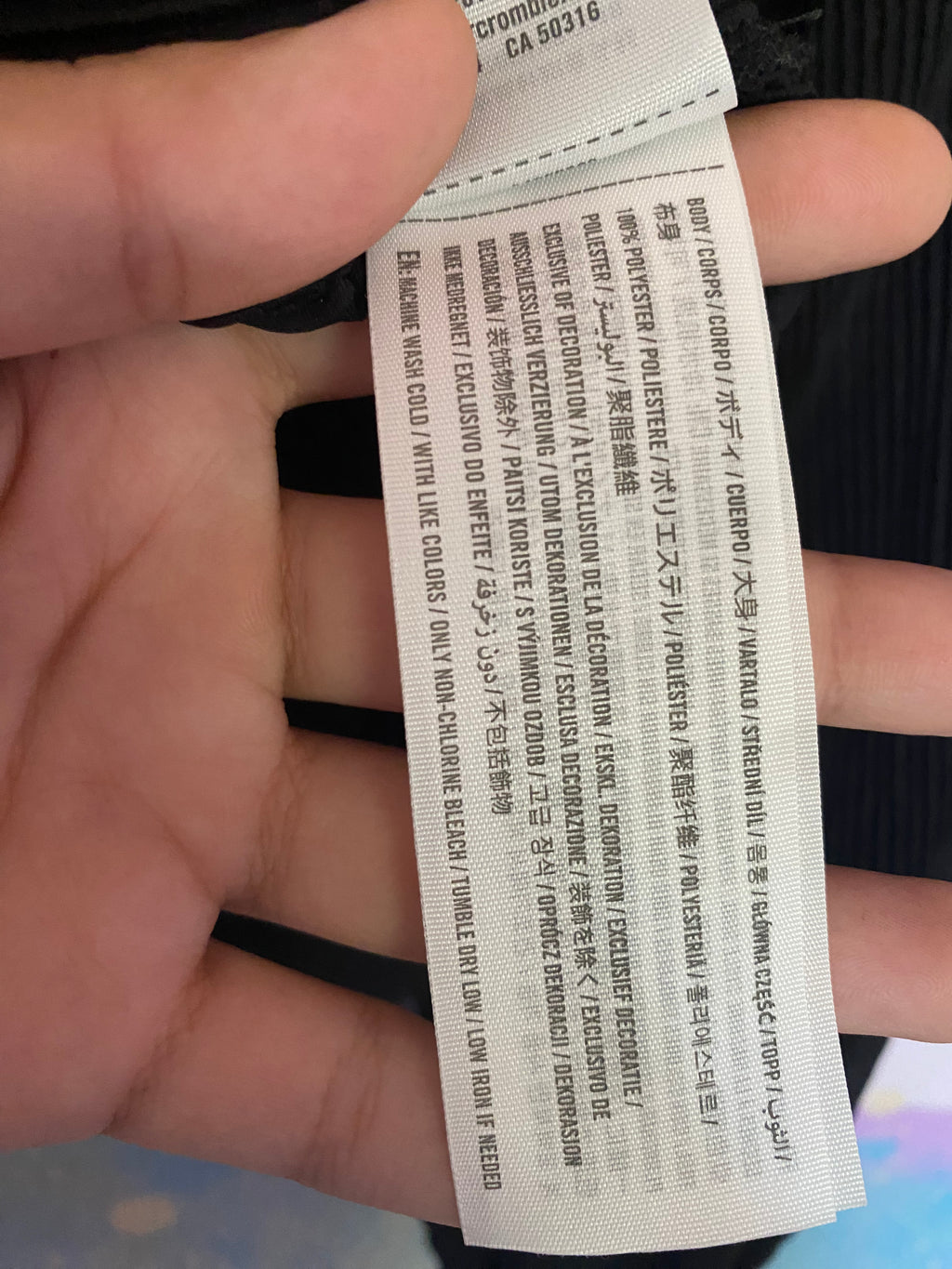 abercrombie & fitch black pleated wrap top