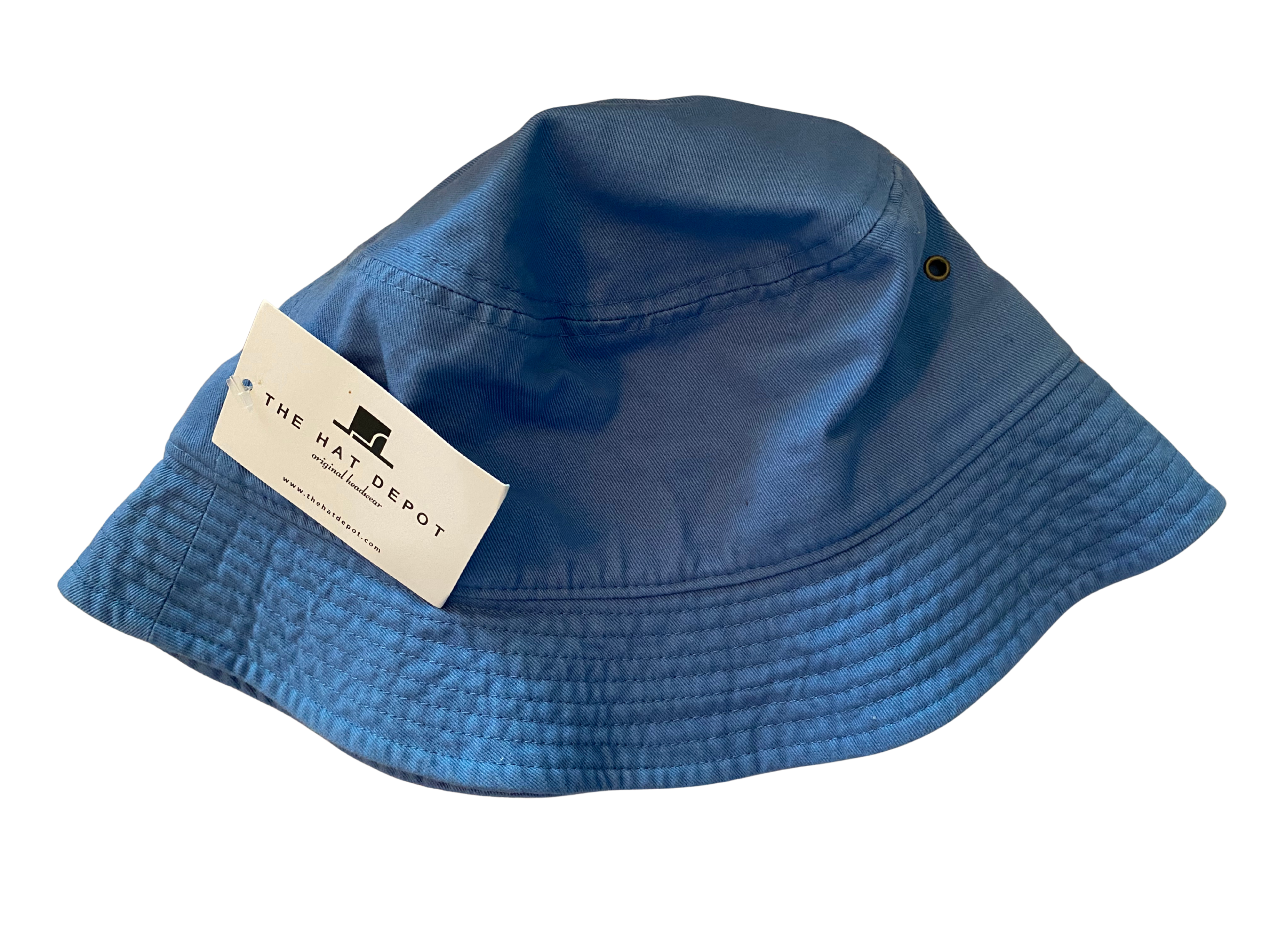 classic blue bucket hat