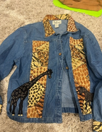 tantrums animal denim jacket