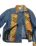 tantrums animal denim jacket