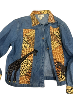 tantrums animal denim jacket