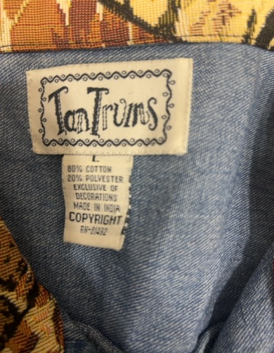 tantrums animal denim jacket