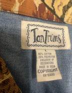 tantrums animal denim jacket