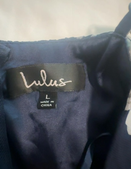 navy floral maxi dress