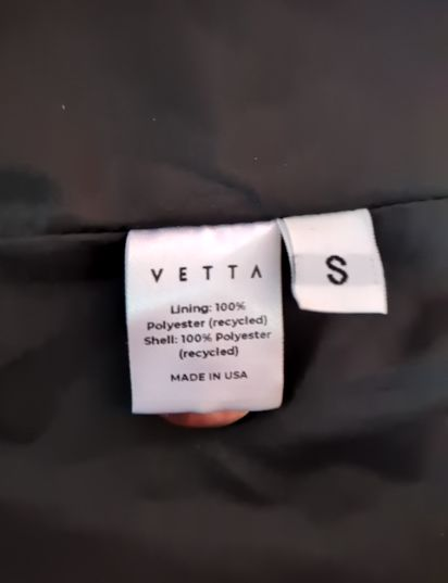 vetta black a-line mini skirt