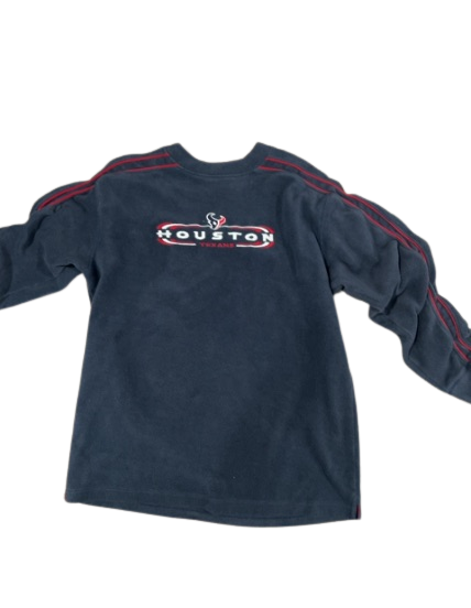 houston texans fleece sweatshirt