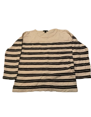 j.crew striped long sleeve top